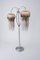 Art Modern Rattan Floor Lamp and Synthetic Fibers by Micki Chomicki 17