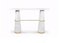 Console Table in Marble with Brass Details 5