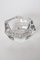 Vintage Sechseckiger Aschenbecher aus Kristallglas von Val St. Lambert 1
