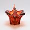 Large Orange and Red Murano Glass Bowl from Cristallo Venezia CCC, 1960s 6