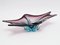 Mid-Century Murano Glass Centrepiece Bowl from Cristallo Venezia CCC, 1960s 2