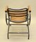 French Industrial Metal & Wood Armchair by Lucien Illy for Flexi-Tube, 1950s 3
