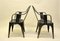 Fauteuils C Vintage en Métal par Xavier Pauchard pour Tolix, France, 1950s, Set de 2 3