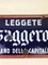 Vintage Italian Enamel Il Messaggero Rome's Newspaper Sign, 1950s, Image 11