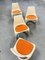 Vintage Scandinavian Molded Plastic A-Line Model 290 Chairs by Steen Ostergaard for Cado, 1970s, Set of 4 3