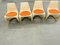 Vintage Scandinavian Molded Plastic A-Line Model 290 Chairs by Steen Ostergaard for Cado, 1970s, Set of 4 2
