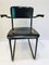 Chaise de Bureau 352/214 Mid-Century en Acier Tubulaire Peint en Noir et en Bakelite par Willem Hendrik Gispen pour Gispen, Pays-Bas, 1930s 1