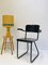 Chaise de Bureau 352/214 Mid-Century en Acier Tubulaire Peint en Noir et en Bakelite par Willem Hendrik Gispen pour Gispen, Pays-Bas, 1930s 8