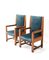 Art Deco Hague School Oak Armchairs by H. Wouda for H. Pander & Zn., 1924, Set of 2 12