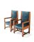 Art Deco Hague School Oak Armchairs by H. Wouda for H. Pander & Zn., 1924, Set of 2, Image 12