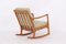 FD110 Rocking Chair by Ole Wanscher for France & Søn / France & Daverkosen, 1950s, Image 6