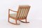 FD110 Rocking Chair by Ole Wanscher for France & Søn / France & Daverkosen, 1950s, Image 4