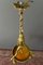 Lámpara de araña estilo neoclásico de bronce dorado de Verrerie D'Art Degué, años 20, Imagen 17