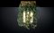 Flower Power Deckenlampe aus Muranoglas & künstlicher Efeu Girlande von Vgnewtrend 2