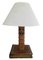 Antique Book Table Lamp with Leather Bound 4