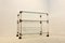French Acrylic Glass and Gold Bar Cart by Pierre Vandel, 1970s 5