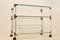 French Acrylic Glass and Gold Bar Cart by Pierre Vandel, 1970s 2