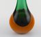 Large Italian Murano Vase in Mouth-Blown Art Glass with Narrow Neck, 1960s 3