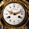 Horloge du 19ème Siècle en Bronze Doré par Henry Dasso, France 3