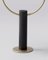 Square Brass Half in Circle Table Lamp, Image 4