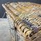 Large Industrial Factory Wicker Basket on Wheels, 1920s, Image 6