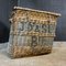 Large Industrial Factory Wicker Basket on Wheels, 1920s 2