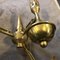 Italian Sconce with 2 Lights, 1950s 4