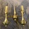 Italian Sconce with 2 Lights, 1950s, Image 2