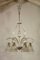Lámpara de araña Art Déco de cristal de Ercole Barovier para Barovier & Toso, años 30, Imagen 1