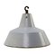 Vintage Industrial Gray Enamel Pendant Lamp from Philips, 1950s 1