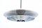 Scandinavian Metal Ceiling Lamp, 1960s, Image 1