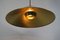 Keos Brass Ceiling Lamps by Florian Schulz, 1960s, Set of 2 2