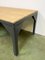 Table Basse Industrielle Noire, 1970s 3