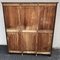 Antique Oak 3-Curtian File Cabinet, 1900s 7