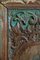 Puerta india antigua tallada y pintada a mano, década de 1900, Imagen 6