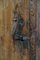 Antike indische handgeschnitzte und lackierte Tür, 1900er 15
