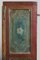 Antike indische handgeschnitzte und lackierte Tür, 1900er 2
