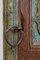 Antique Indian Hand-Carved and Painted Door, 1900s, Image 7