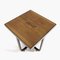 Tavolino da caffè quadrato in legno, anni '30, Immagine 4