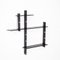 Phi-60 Small Shelving System in Black by Jordi Canudas for Delica 5