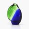 Green and Blue Murano Glass Vase, 1960s 9