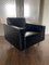 Modernist Black and Chrome Lounge Chair, 1950s 5