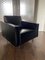 Modernist Black and Chrome Lounge Chair, 1950s 3