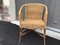 Fauteuils Vintage en Rotin, 1950s, Set de 2 3