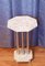 Art Deco Chrome and Marble Pedestal Table, 1930s, Image 12
