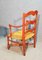 Straw Lounge Chair, 1920s, Image 4