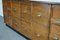 Large Mid-Century French Pine and Oak Apothecary Cabinet, 1950s, Image 19