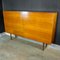 Braunes Mid-Century Highboard, 1960er 8