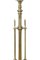 Antike edwardianische Standard Stehlampe aus Messing 7