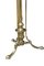 Antike edwardianische Standard Stehlampe aus Messing 4